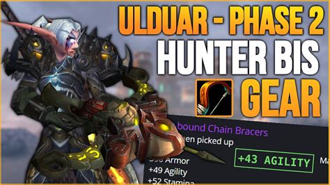 Its been some of my own research as well as contributions from guildies and other folks on warmane discord. . Ulduar hunter bis